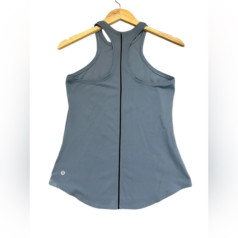 lululemon Simply Bare™️ Racerback Tank - Smoke Blue Size 4